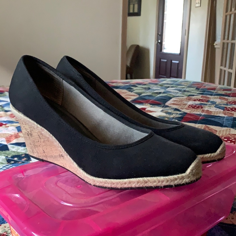 10M  black Espadrille